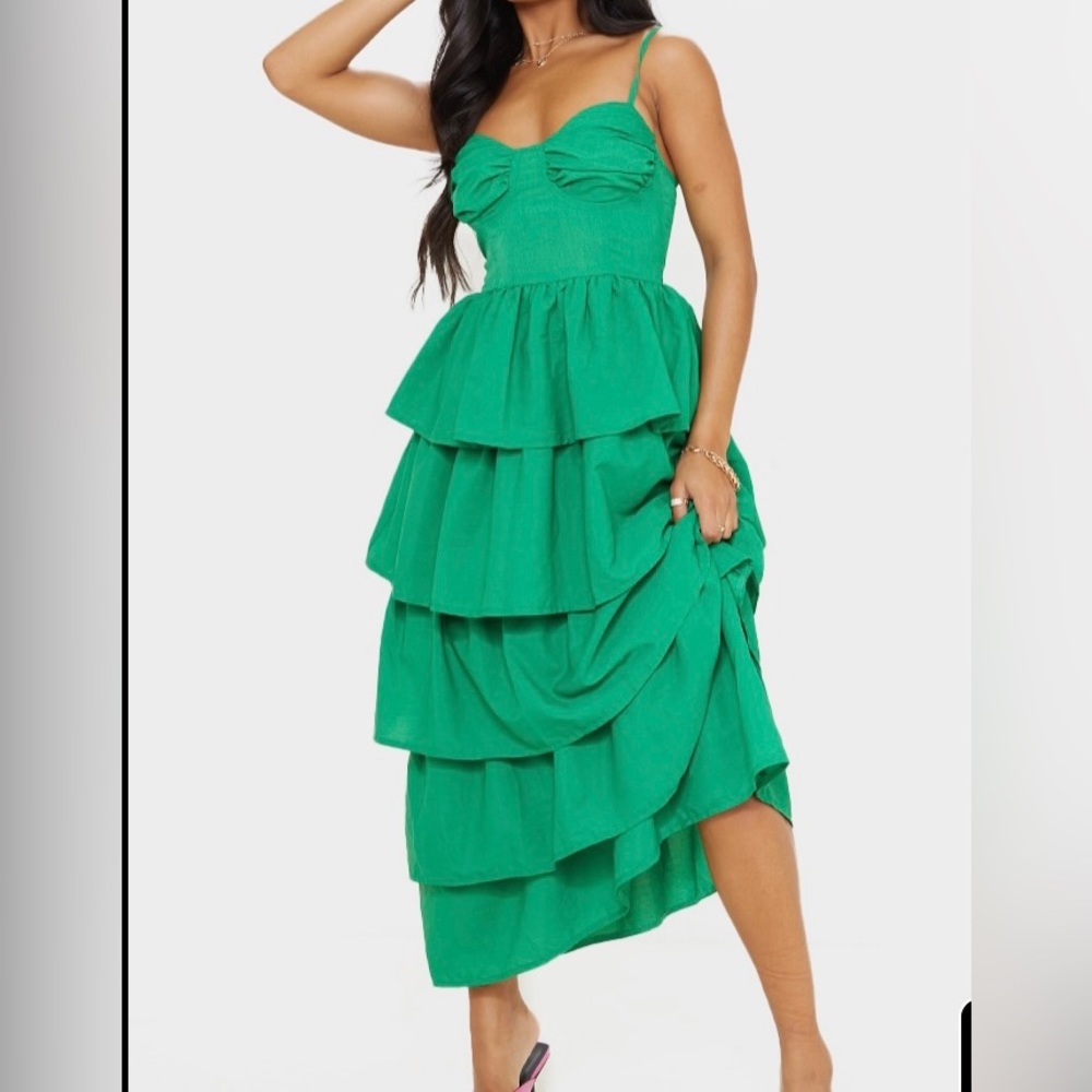 Maxi dress green
